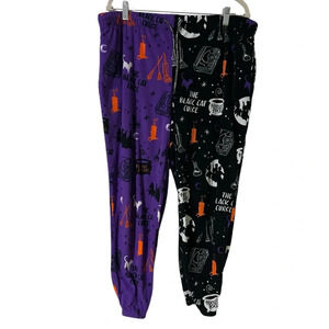 Disneys Hocus Pocus women’s XLarge sleep pants jogger style Halloween